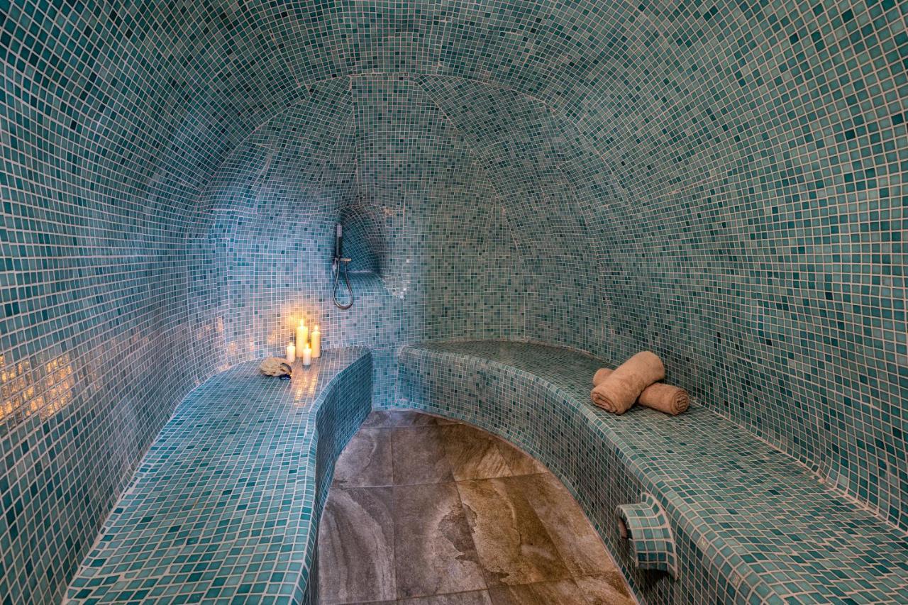 Villa Mystagoge Cave Pool/Jacuzzi, Cellar And Hammam à Vóthon Extérieur photo